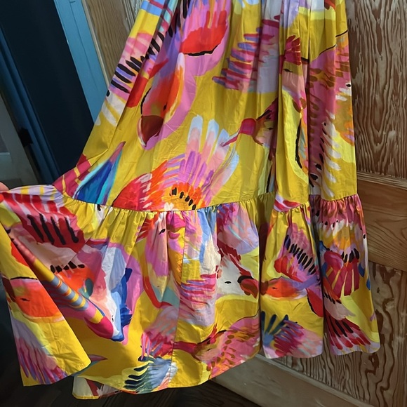 FARM RIO Neon Macaws Maxi Dress - S - Picture 9 of 9